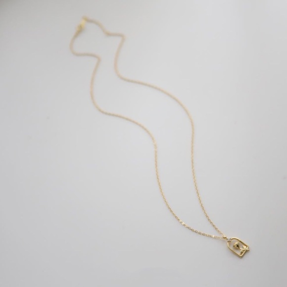 Gold over Sterling silver Rose garden necklace - Picture 4 of 8